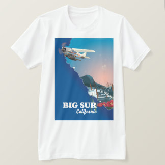 Camiseta Mapa de Big Sur California