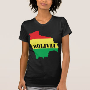 Camiseta Mapa de Bolivia