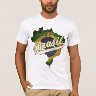 Camiseta Mapa de Brasil