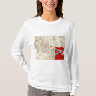 Camiseta Mapa de camino de Oregon