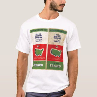 Camiseta Mapa de camino Idaho, Mont, Wyo