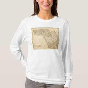 Camiseta Mapa de Carolina del Sur por Arrowsmith