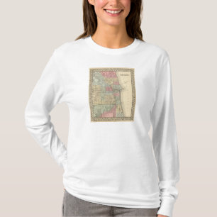 Camiseta Mapa de Chicago de Mitchell