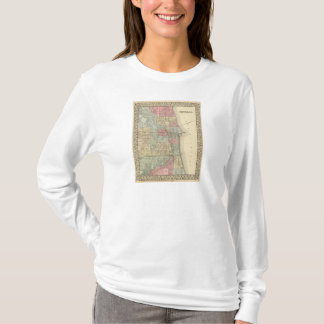 Camiseta Mapa de Chicago de Mitchell