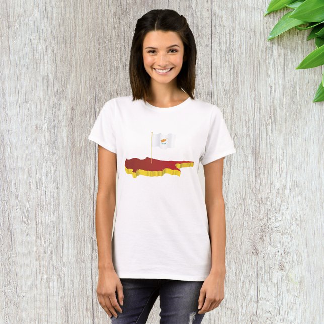 Camiseta Mapa de Chipre (Subido por el creador)