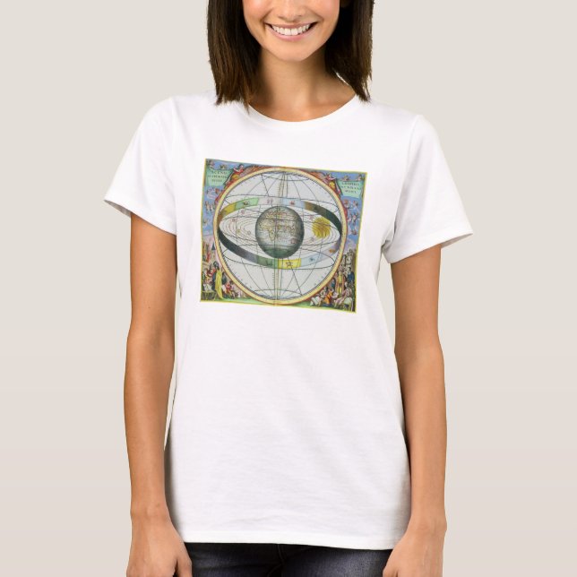 Camiseta Mapa de constelaciones cristianas, de 'The Celesti (Anverso)