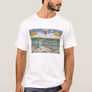 Camiseta Mapa de Córdoba, de "Civitates Orbis Terrarum"