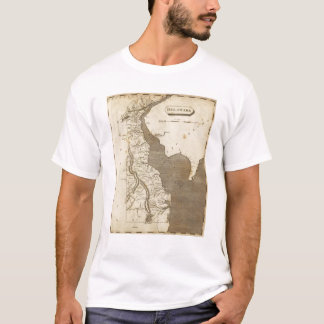 Camiseta Mapa de Delaware por Arrowsmith