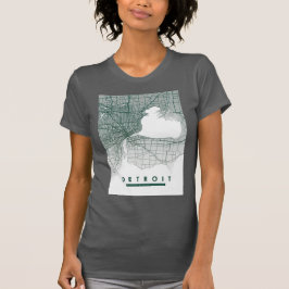 Camiseta Mapa de desvío