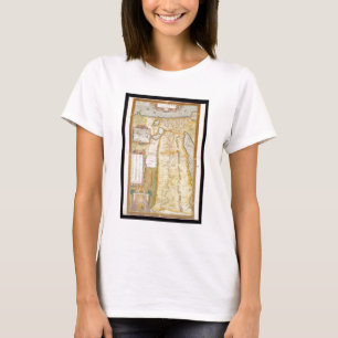 Camiseta Mapa de Egipto antiguo, 1584