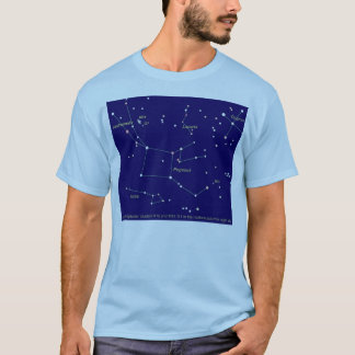 Camiseta Mapa de estrella de la NASA