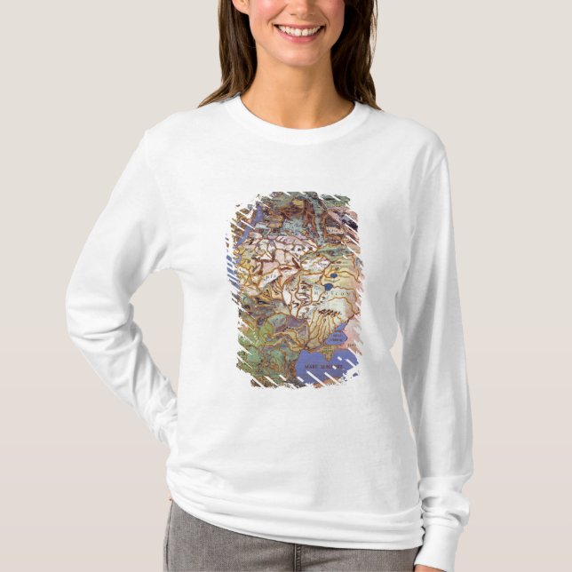 Camiseta Mapa de Europa Central (Anverso)