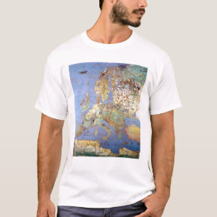 Camiseta Mapa de Europa del siglo XVI