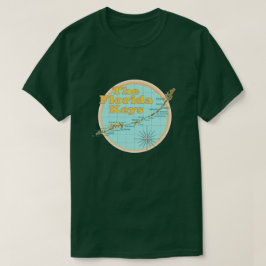 Camiseta Mapa de Florida Keys
