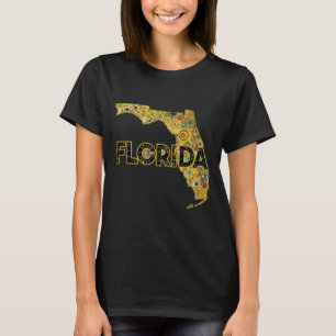 Camiseta Mapa de Florida y texto