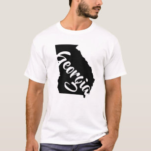 Camiseta Mapa de Georgia