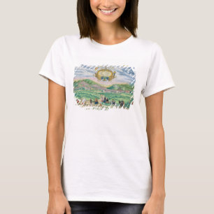 Camiseta Mapa de Granada, de "Civitates Orbis Terrarum"