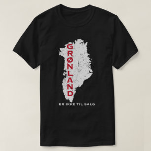 Camiseta Mapa de Groenlandia No Está a la Venta
