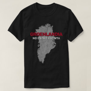 Camiseta Mapa de Groenlandia No Está En Venta