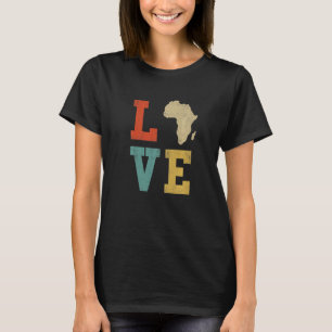 Camiseta Mapa de Guay África para hombres mujeres de África
