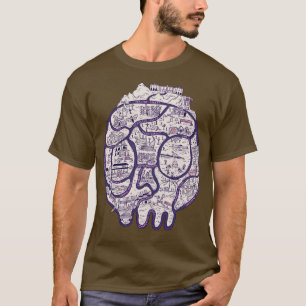 Camiseta Mapa de horror