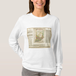 Camiseta Mapa de Indiana