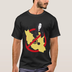 Camiseta Mapa de Irán mientras un joven chica de escuela ir