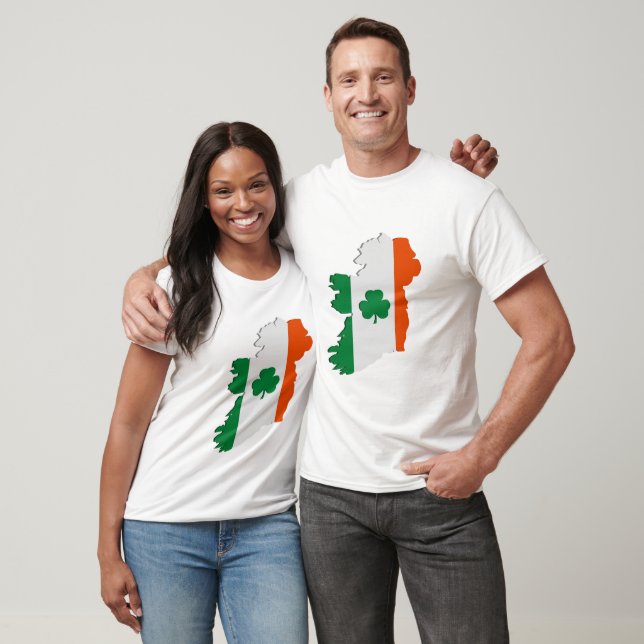 Camiseta mapa de Irlanda (Unisexo)
