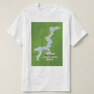 Camiseta Mapa de Irlanda del lago Derg