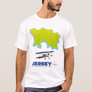 Camiseta Mapa de Jersey.