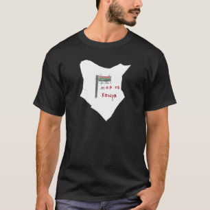 Camiseta Mapa de Kenia