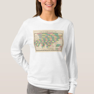 Camiseta Mapa de la asamblea de Asia