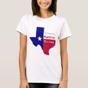 Camiseta Mapa de la bandera de texto nativa