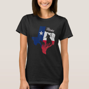 Camiseta Mapa de la Bandera del Estado de Texas con problem
