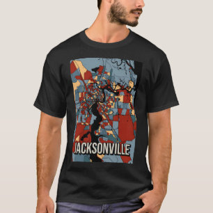 Camiseta Mapa de la ciudad de San José - Tierra de viajes r
