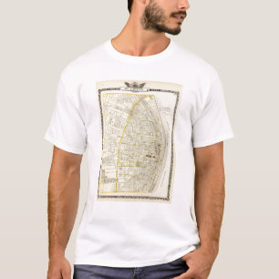 Camiseta Mapa de la ciudad de St. Louis
