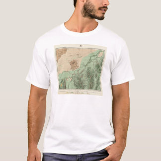 Camiseta mapa de la clasificación de tierra 32C