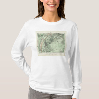 Camiseta Mapa de la clasificación de tierra de New México