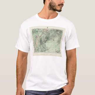 Camiseta Mapa de la clasificación de tierra de New México