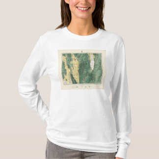 Camiseta Mapa de la clasificación de tierra de Utah del