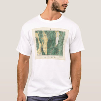 Camiseta Mapa de la clasificación de tierra de Utah del