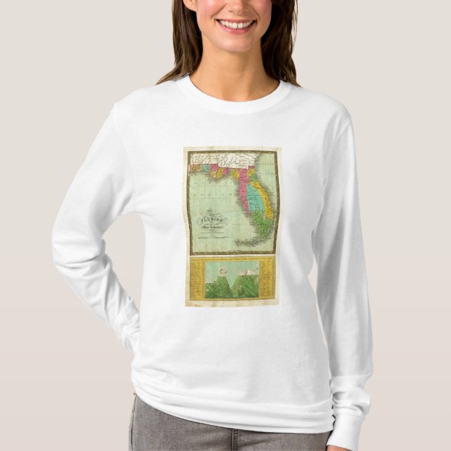 Camiseta Mapa de la Florida (Anverso)