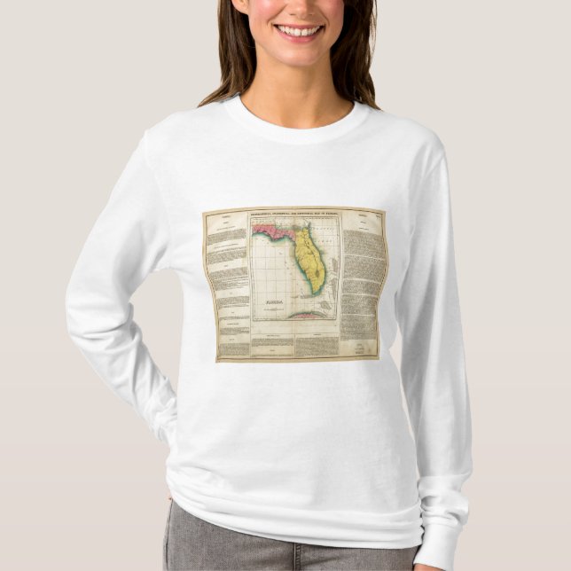 Camiseta Mapa de la Florida (Anverso)