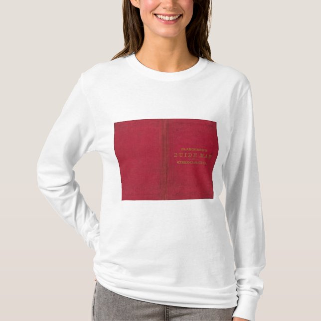 Camiseta Mapa de la guía de Blanchard de Chicago 2 (Anverso)