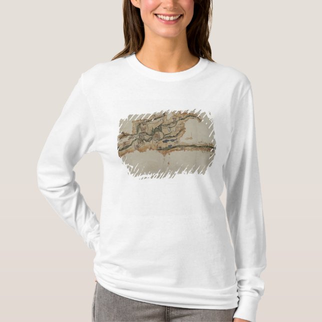Camiseta Mapa de la isla de Santo Domingo (Anverso)