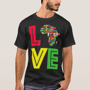 Camiseta Mapa de la Madre Patria de África