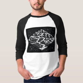 Camiseta Mapa de la montaña mágica