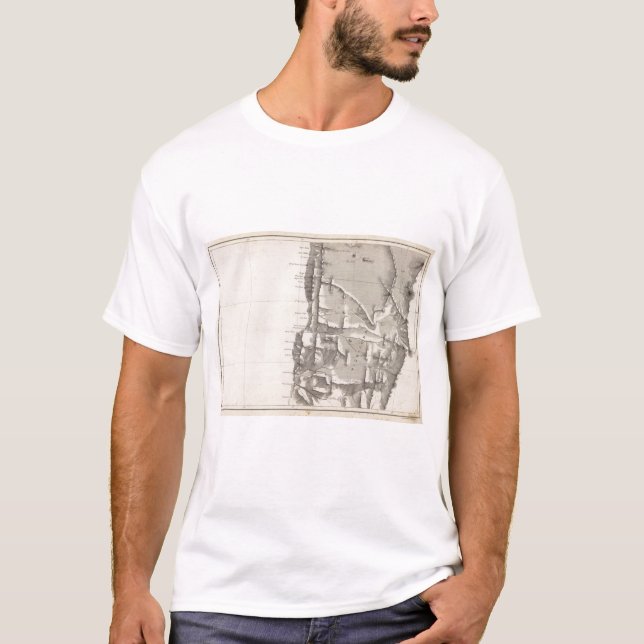 Camiseta Mapa de la República de Chile 2 (Anverso)
