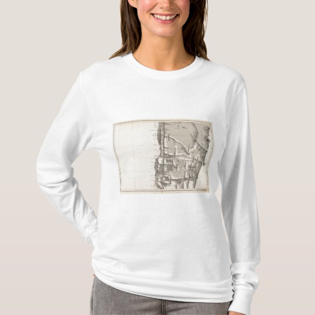 Camiseta Mapa de la República de Chile 2 (Anverso)