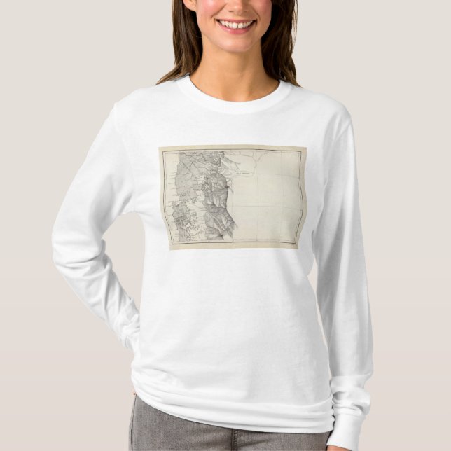 Camiseta Mapa de la República de Chile 8 (Anverso)